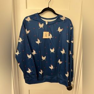 Pixie Lily chicken shirt